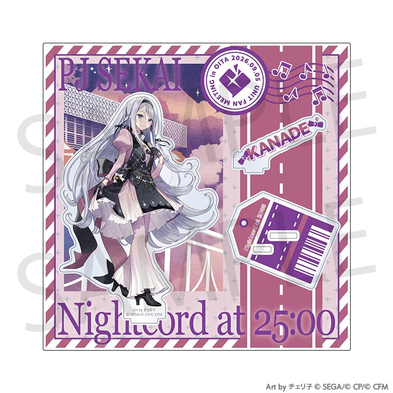 (Goods - Acrylic Stand) Hatsune Miku: Colorful Stage! Project SEKAI Unit Fan Meeting Acrylic Stand Kanade Yoisaki