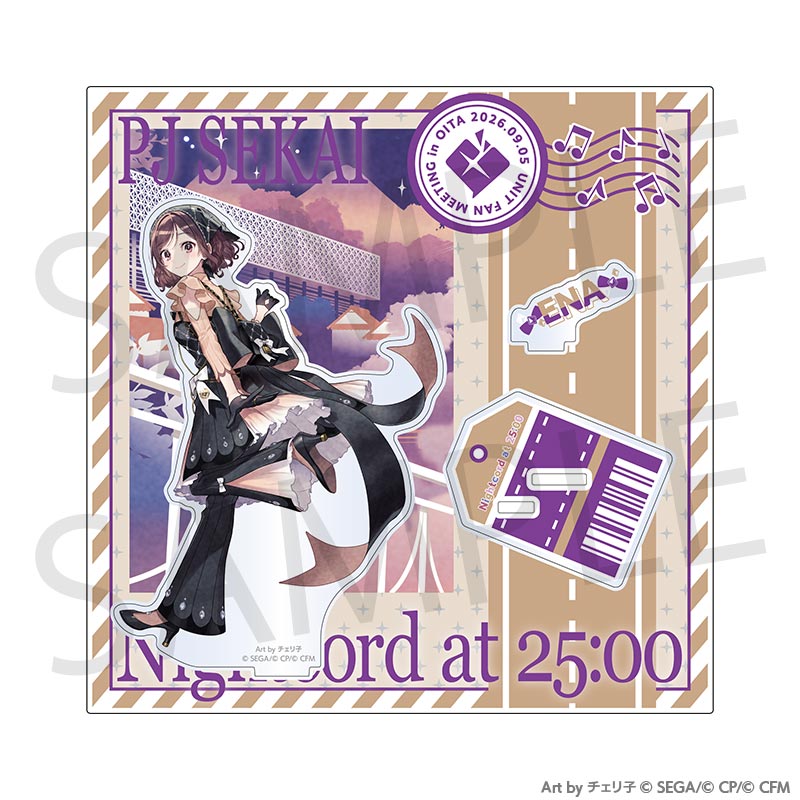 (Goods - Acrylic Stand) Hatsune Miku: Colorful Stage! Project SEKAI Unit Fan Meeting Acrylic Stand Ena Shinonome