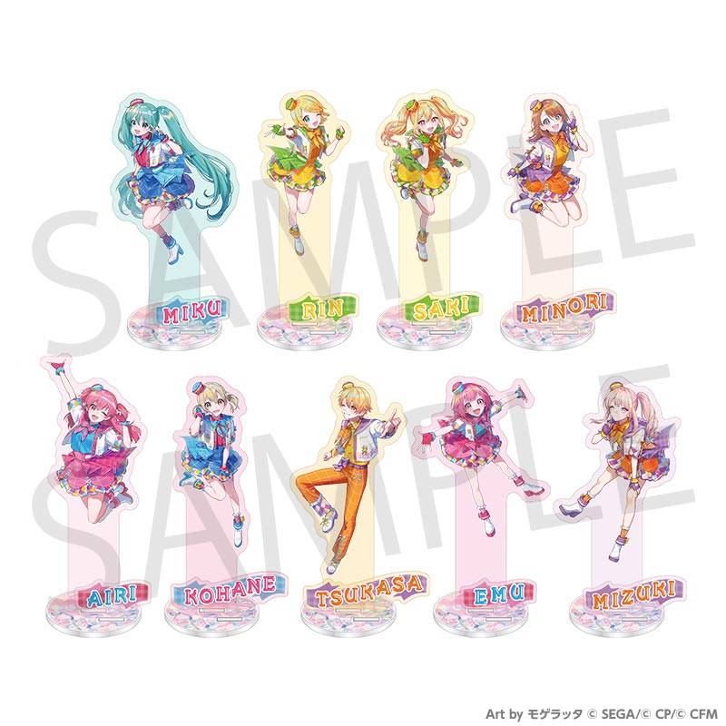 (Goods - Acrylic Stand) Hatsune Miku: Colorful Stage! CONNECT LIVE GO Hoppin' Parade Acrylic Stand Hanasato Minori