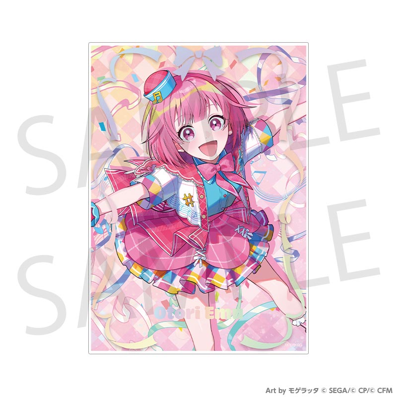 (Goods - Board) Hatsune Miku: Colorful Stage! CONNECT LIVE GO Hoppin' Parade Visual Art w/Clear Case Emu Otori