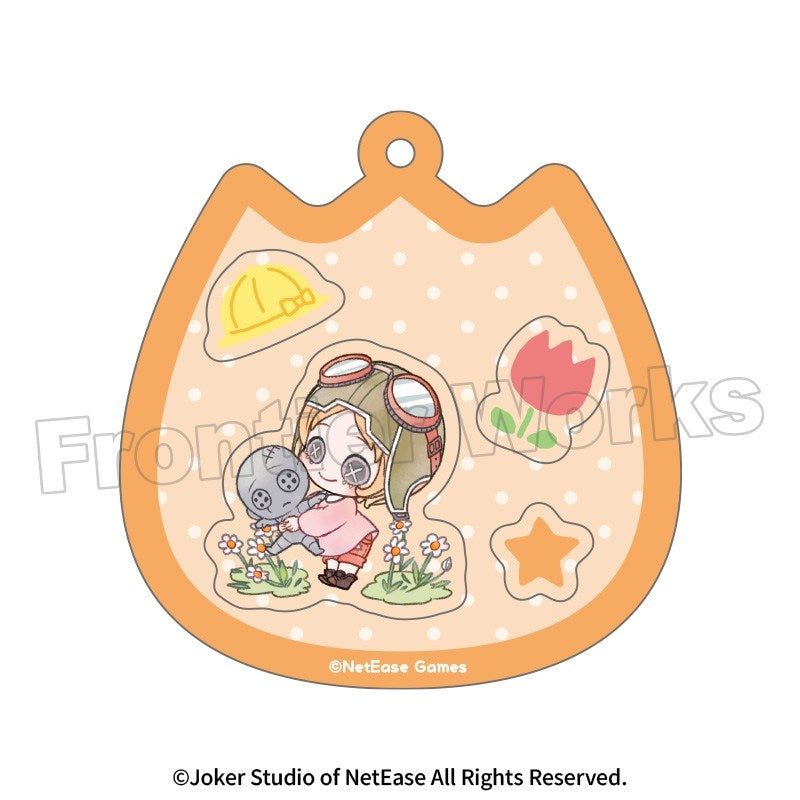 (Goods - Keychain) Identity V Kindergarten Shaka Shaka Shakeable Acrylic Keychain Mechanic