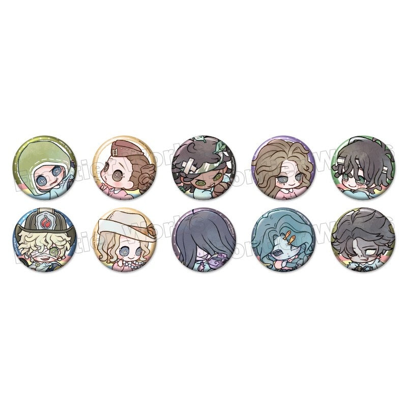 [※Blind](1BOX=10)(Goods - Badge) Identity V Kindergarten Trading Button Badge Vol. 4