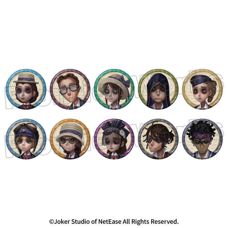 [※Blind](1BOX=10)(Goods - Badge) Identity V Trading Button Badge Ivory Tower Vol. 1