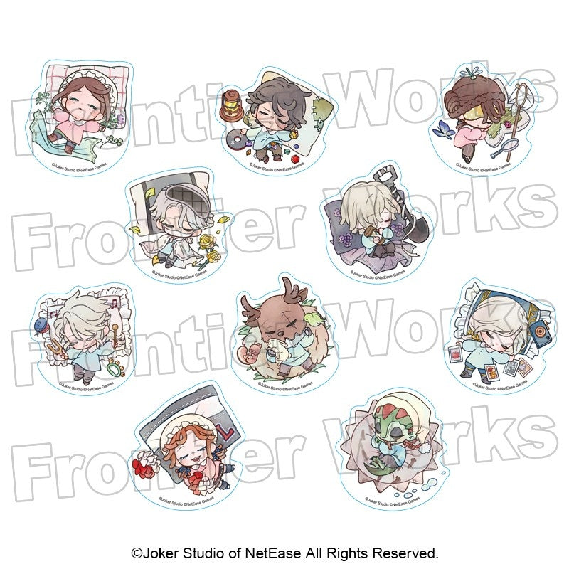 [※Blind](1BOX=10)(Goods - Ornament) Identity V - Identity V Kindergarten - Nap Time - Trading Yura Yura Acrylic Block Vol. 2