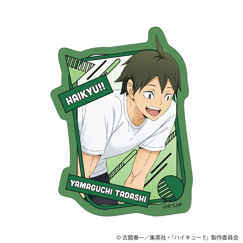 (Goods - Sticker) Haikyu!! Die-cut Sticker feat. Exclusive Art - Interval Ver. Tadashi Yamaguchi