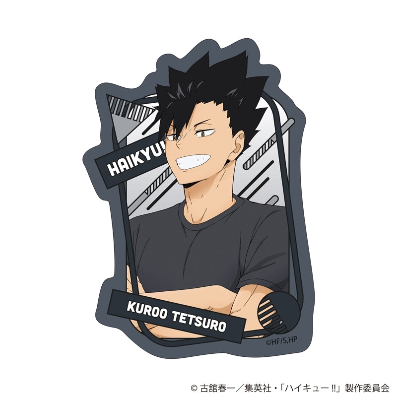 (Goods - Sticker) Haikyu!! Die-cut Sticker feat. Exclusive Art - Interval Ver. Tetsuro Kuroo