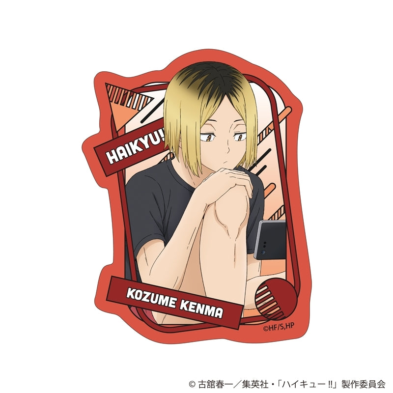 (Goods - Sticker) Haikyu!! Die-cut Sticker feat. Exclusive Art - Interval Ver. Kenma Kozume