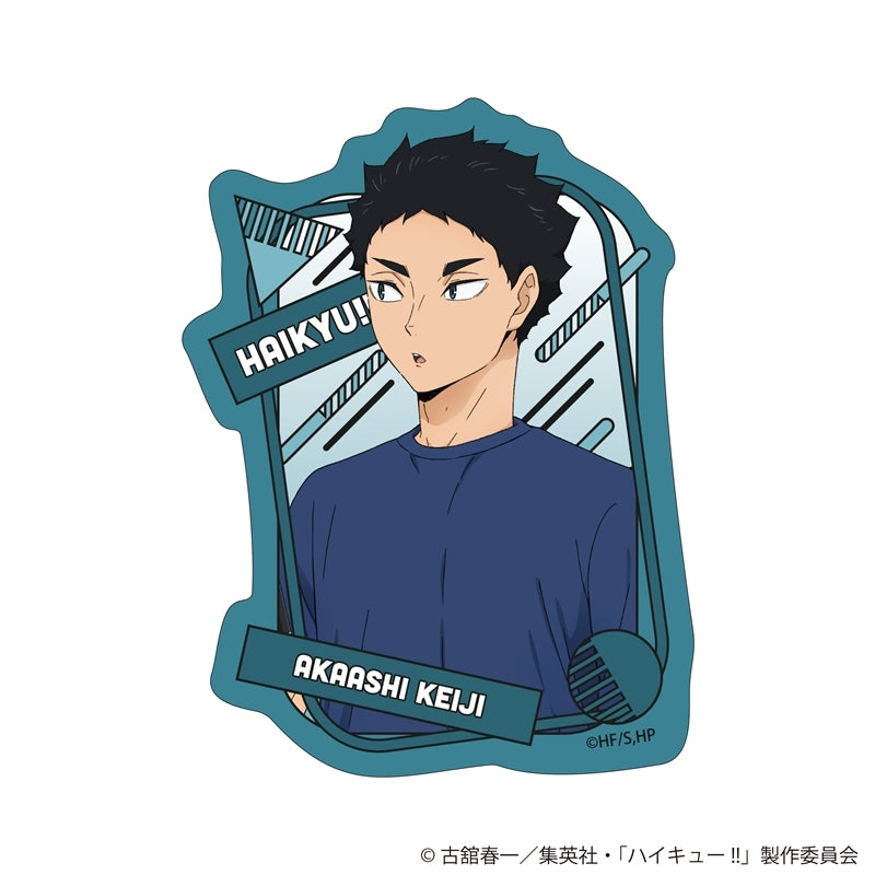 (Goods - Sticker) Haikyu!! Die-cut Sticker feat. Exclusive Art - Interval Ver. Keiji Akaashi