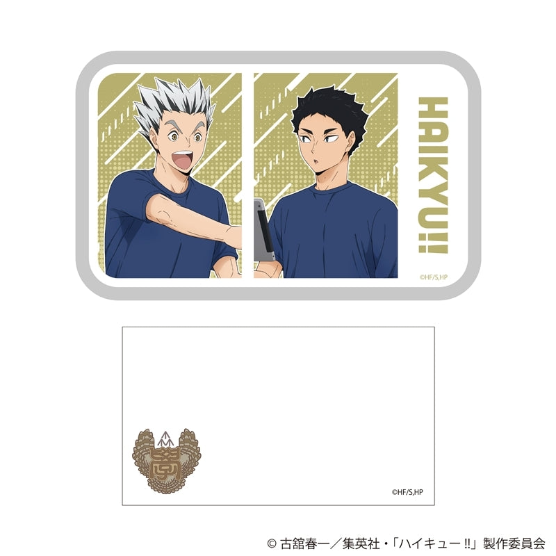 (Goods - Container) Haikyu!! Container w/Sticky Notes feat. Exclusive Art - Interval Ver. Fukurodani Academy