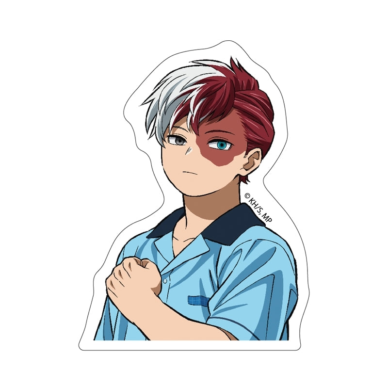 (1BOX=5)(Goods - Sticker) My Hero Academia Trading Die-cut Sticker American Retro Ver.5 Types Total