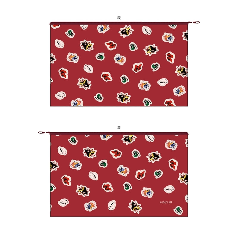 (Goods - Pouch) My Hero Academia Flat Pouch American Retro Ver.
