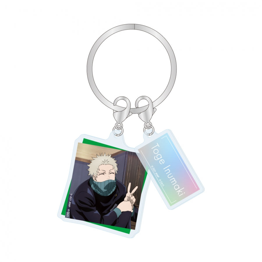 (Goods - Key Chain) Jujutsu Kaisen 0: The Movie 2-Piece Acrylic Key Chain Class Photo Toge Inumaki