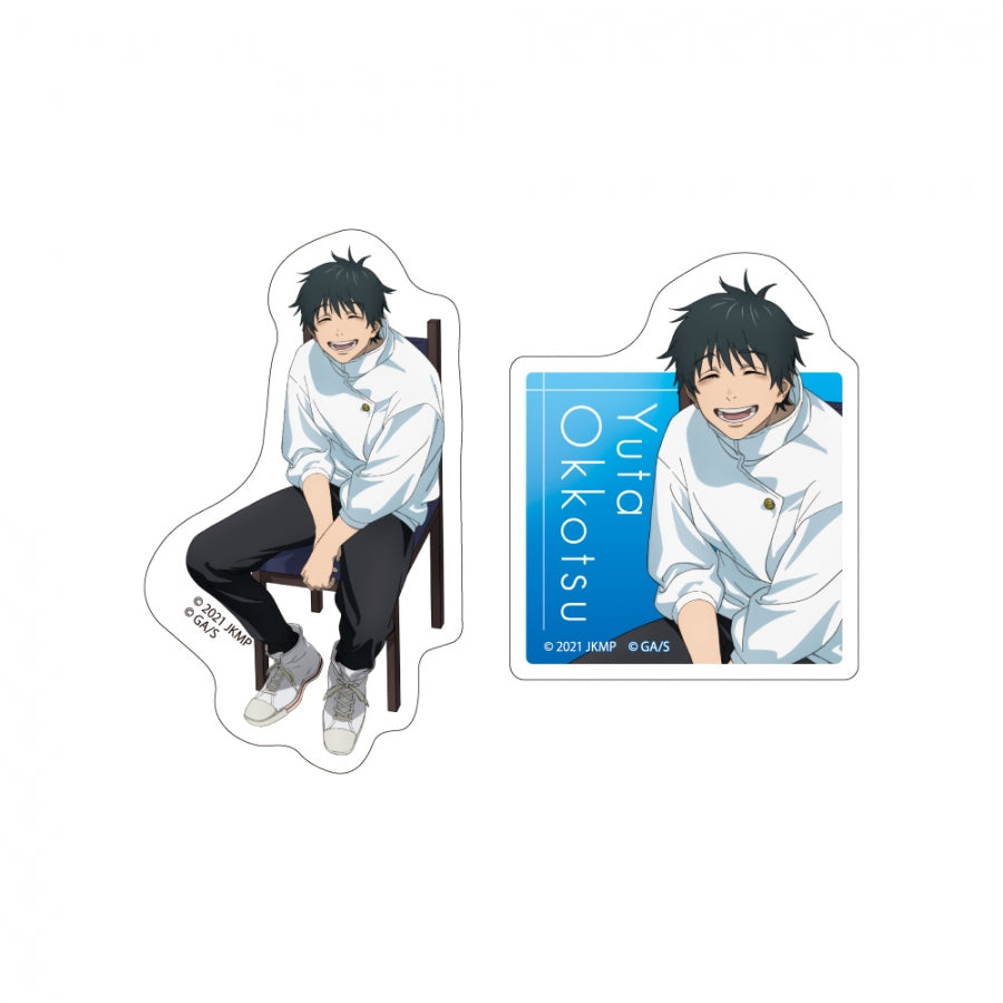 (Goods - Sticker) Jujutsu Kaisen 0: The Movie Sticker Set of 2 Class Photo Yuta Okkotsu