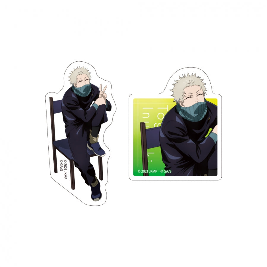 (Goods - Sticker) Jujutsu Kaisen 0: The Movie Sticker Set of 2 Class Photo Toge Inumaki