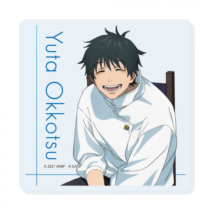 (Goods - Coaster) Jujutsu Kaisen 0: The Movie Acrylic Coaster Class Photo Yuta Okkotsu