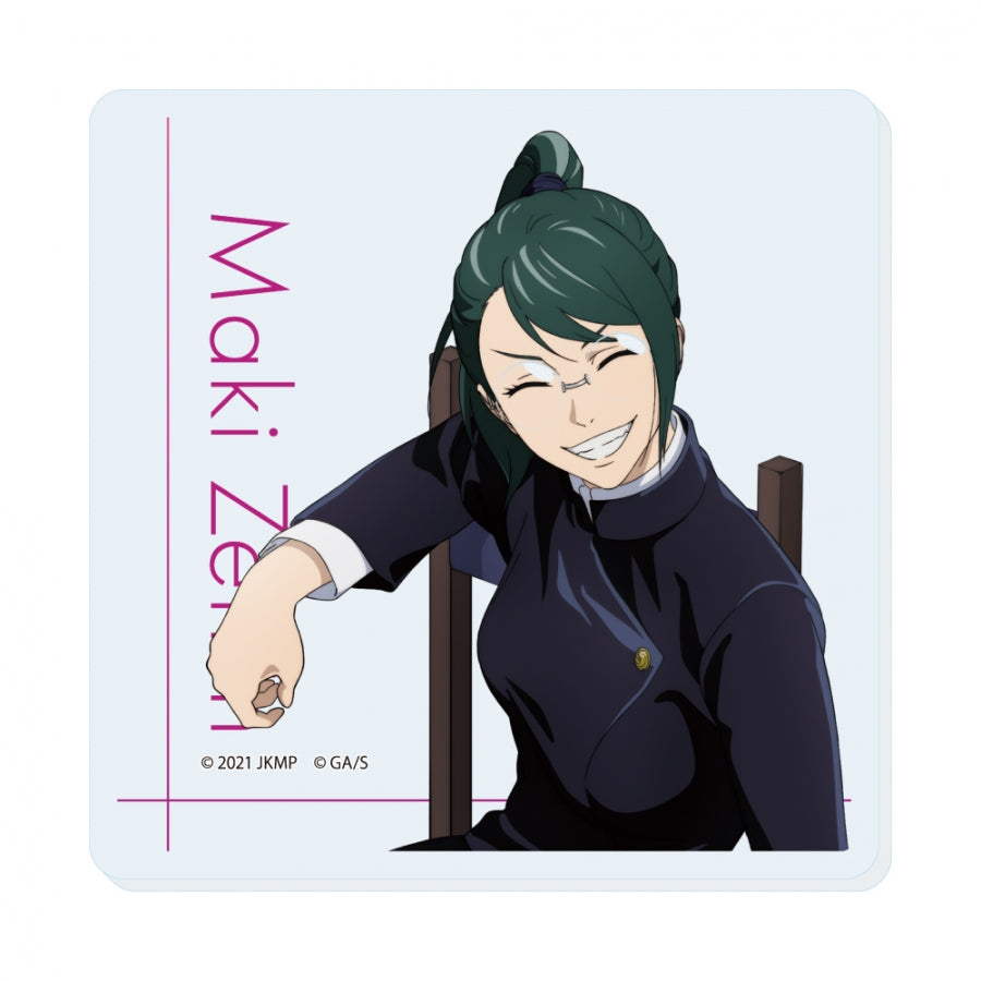 (Goods - Coaster) Jujutsu Kaisen 0: The Movie Acrylic Coaster Class Photo Maki Zenin
