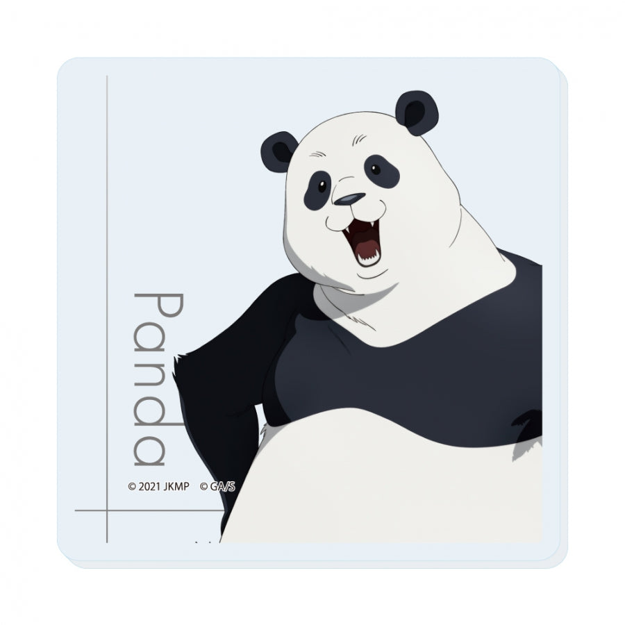 (Goods - Coaster) Jujutsu Kaisen 0: The Movie Acrylic Coaster Class Photo Panda
