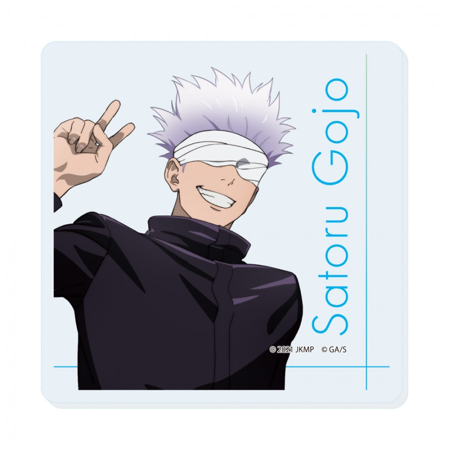 (Goods - Coaster) Jujutsu Kaisen 0: The Movie Acrylic Coaster Class Photo Satoru Gojo