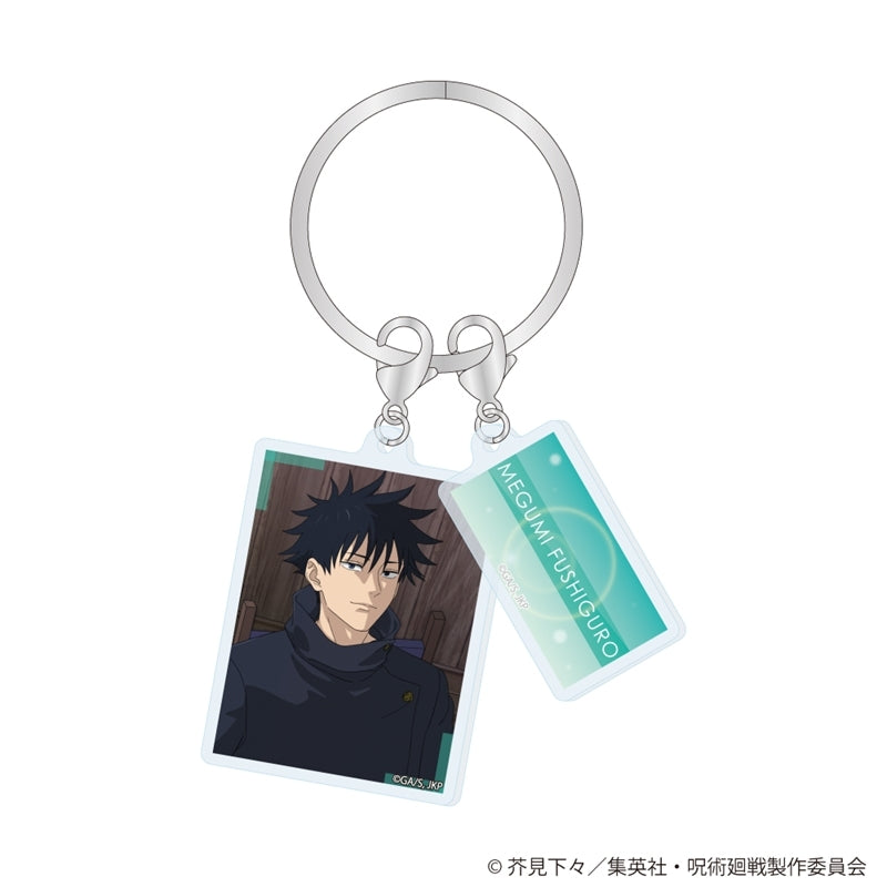 (Goods - Keychain) Jujutsu Kaisen 2-Part Acrylic Keychain Class Photo Megumi Fushiguro