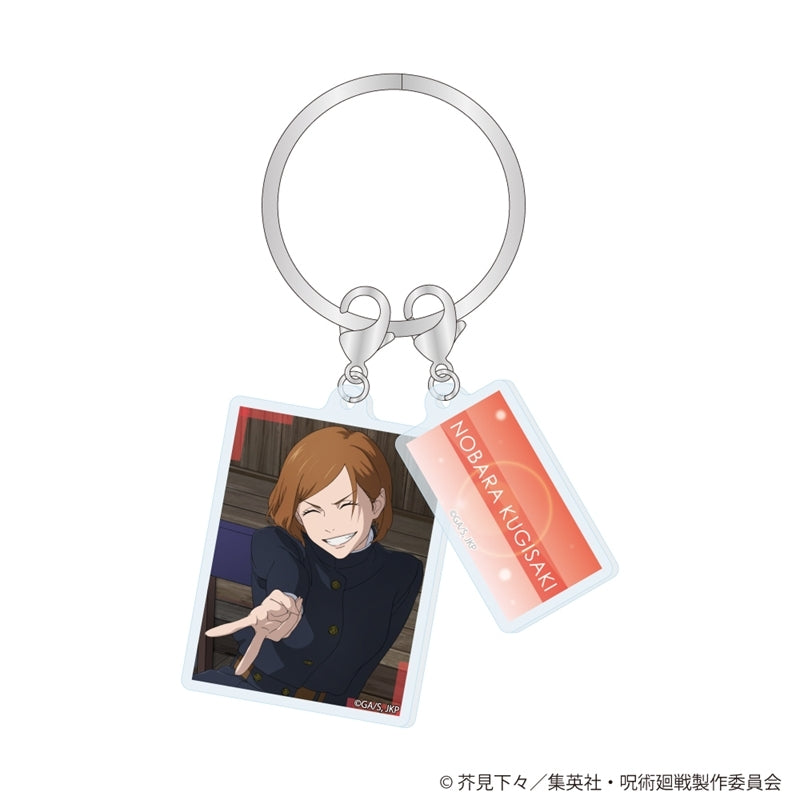 (Goods - Keychain) Jujutsu Kaisen 2-Part Acrylic Keychain Class Photo Nobara Kugisaki