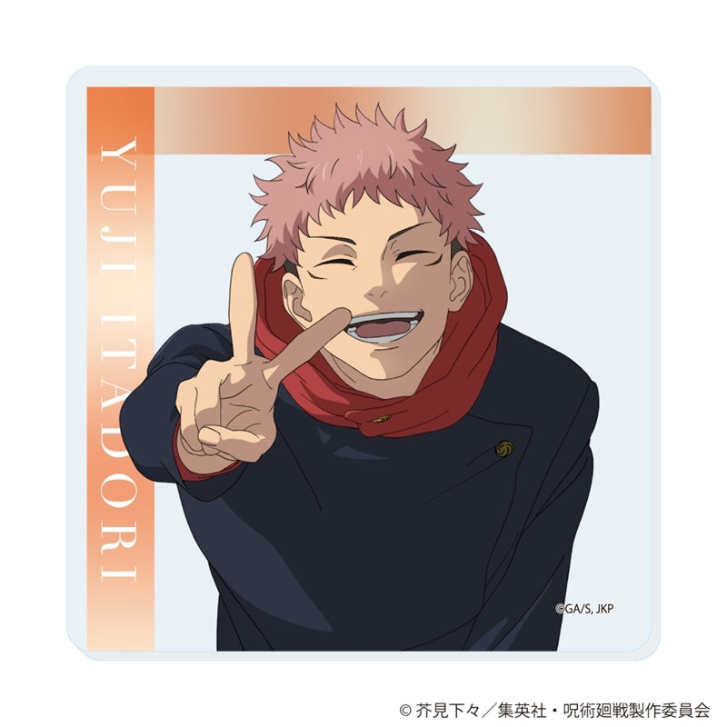 (Goods - Coaster) Jujutsu Kaisen Acrylic Coaster Class Photo Yuji Itadori