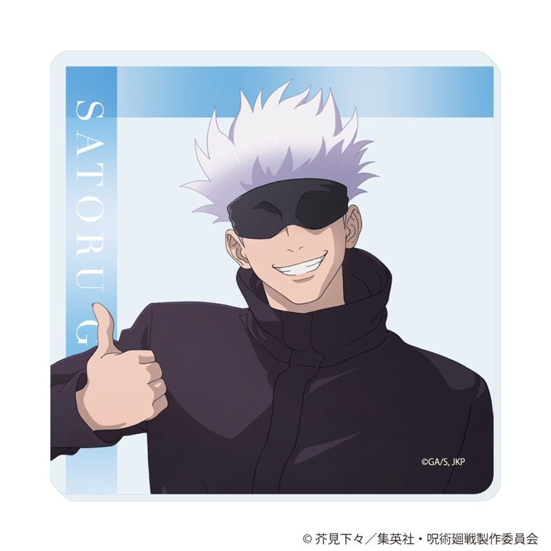 (Goods - Coaster) Jujutsu Kaisen Acrylic Coaster Class Photo Gojo Satoru