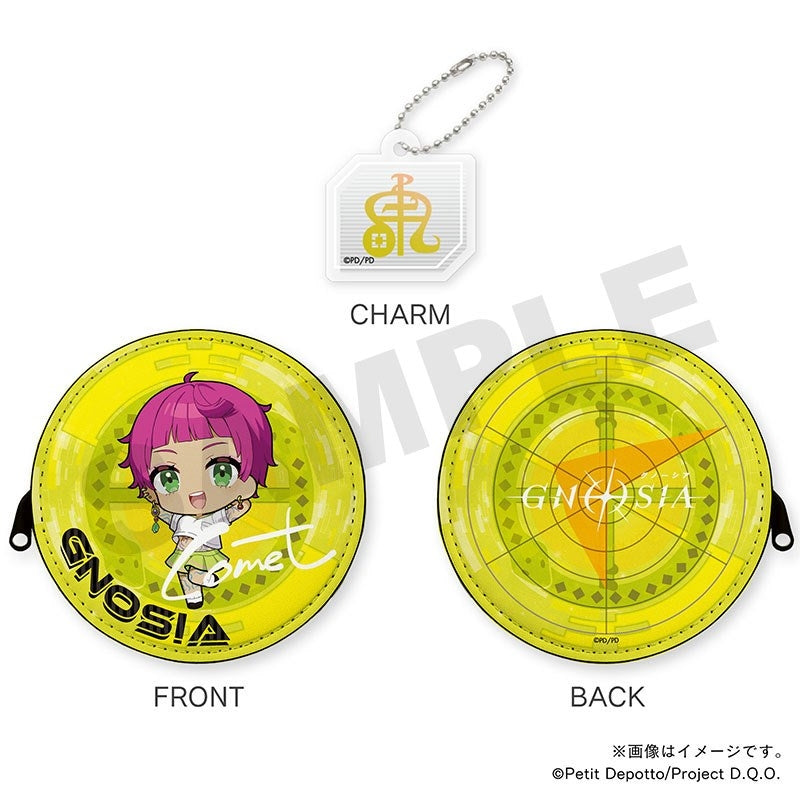 (Goods - Pouch) GNOSIA Mini Flat Pouch w/Acrylic Charm Comet