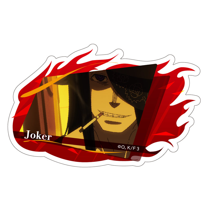(Goods - Sticker) TV Anime Fire Force Season 3 Die-cut Sticker Joker