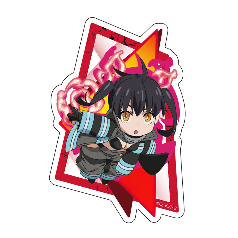 (Goods - Sticker) TV Anime Fire Force Season 3 Die-cut Sticker Tamaki Kotatsu Chibi