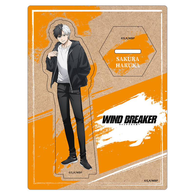 (Goods - Acrylic Stand) TV Anime - WIND BREAKER Season 2 Wooden Chara Stand Haruka Sakura