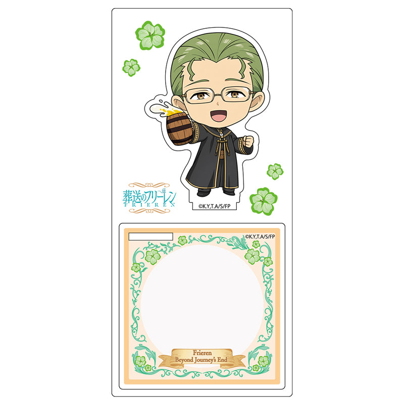 (Goods - Coaster) TV Anime Frieren: Beyond Journey's End Coaster w/Acrylic Stand Heiter