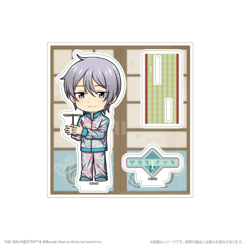 (Goods - Acrylic Stand) THE IDOLM@STER SideM Chibi Acrylic Stand Natsuki Sakaki Retrose Party ver.