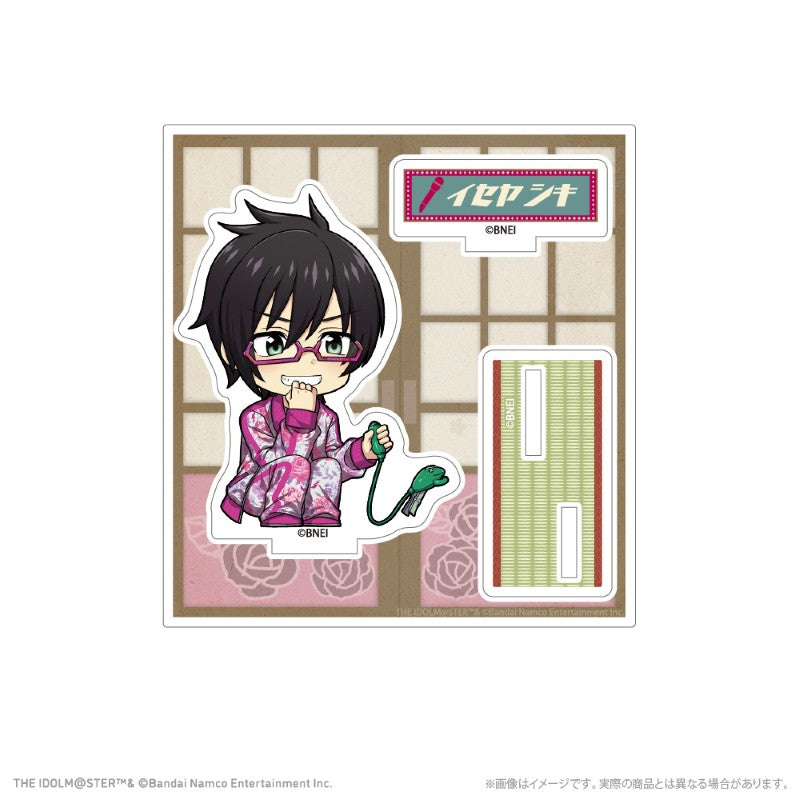(Goods - Acrylic Stand) THE IDOLM@STER SideM Chibi Acrylic Stand Shiki Iseya Retrose Party ver.
