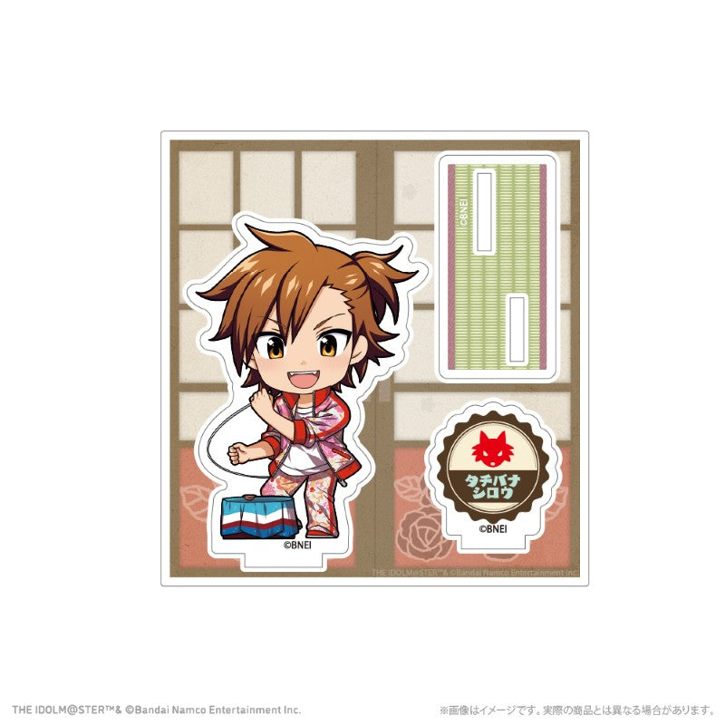 (Goods - Acrylic Stand) THE IDOLM@STER SideM Chibi Acrylic Stand Shiro Tachibana Retrose Party ver.