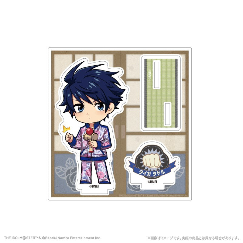 (Goods - Acrylic Stand) THE IDOLM@STER SideM Chibi Acrylic Stand Takeru Taiga Retrose Party ver.