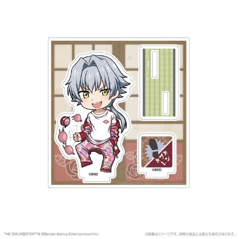 (Goods - Acrylic Stand) THE IDOLM@STER SideM Chibi Acrylic Stand Ren Kizaki Retrose Party ver.