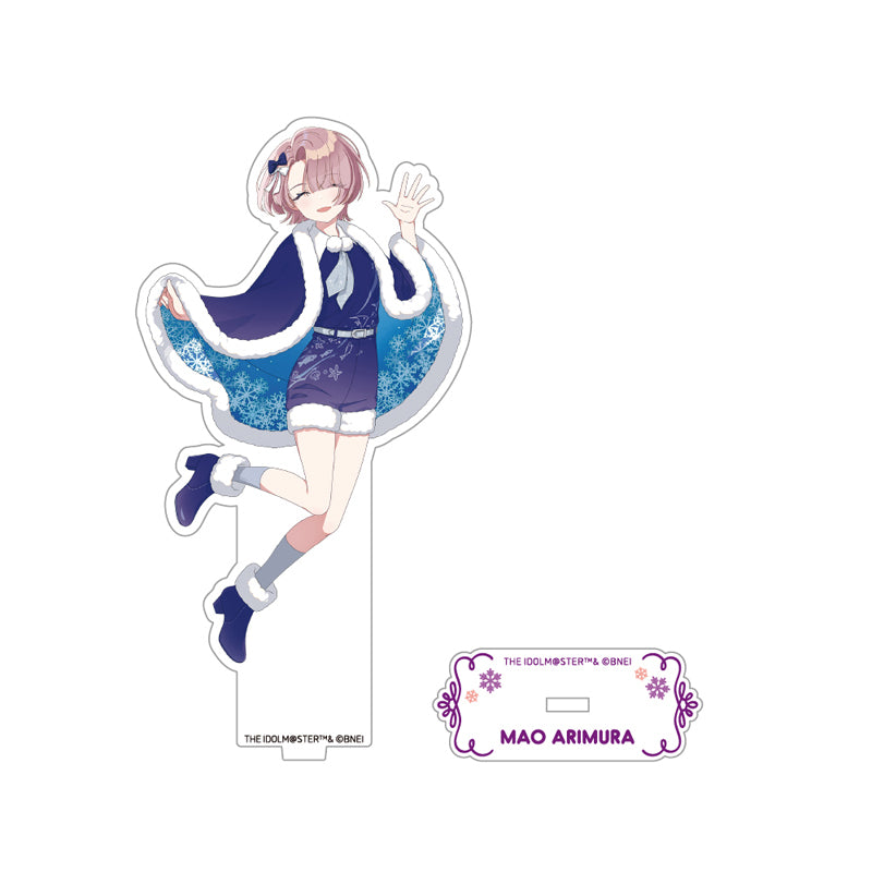 (Goods - Acrylic Stand) Gakuen iDOLM@STER Exclusive Art Acrylic Stand Mao Arimura Hatsuboshi Paradise ver.