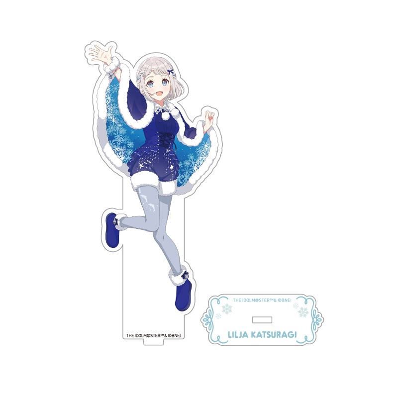 (Goods - Acrylic Stand) Gakuen iDOLM@STER Exclusive Art Acrylic Stand Lilja Katsuragi Hatsuboshi Paradise ver.
