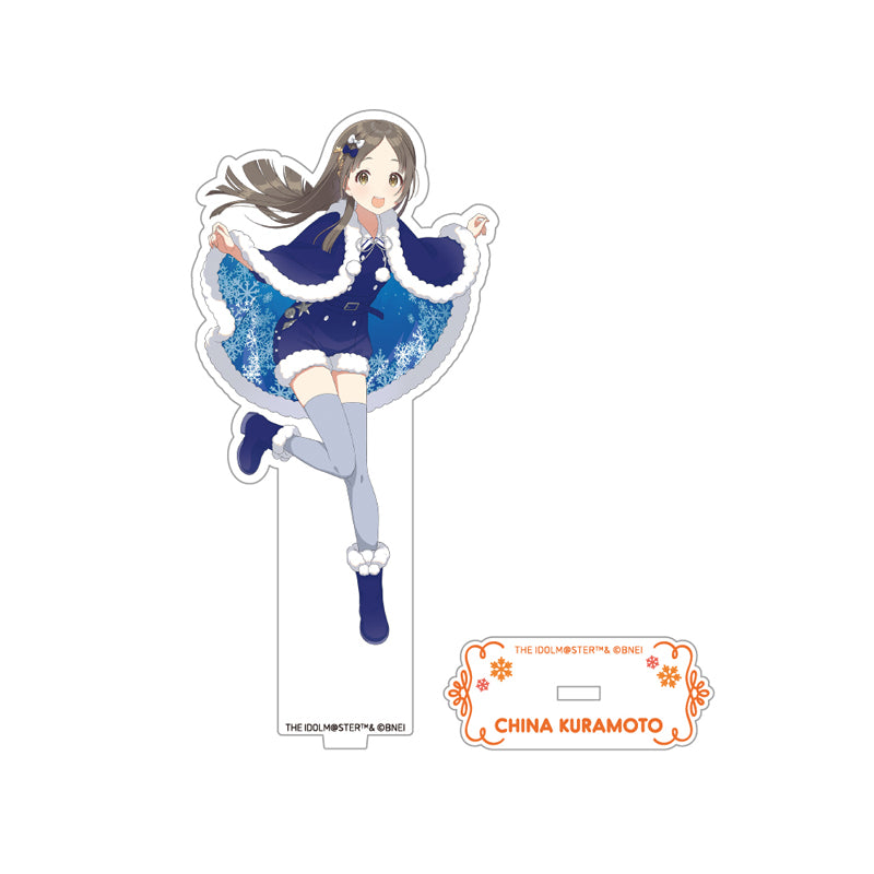 (Goods - Acrylic Stand) Gakuen iDOLM@STER Exclusive Art Acrylic Stand China Kuramoto Hatsuboshi Paradise ver.