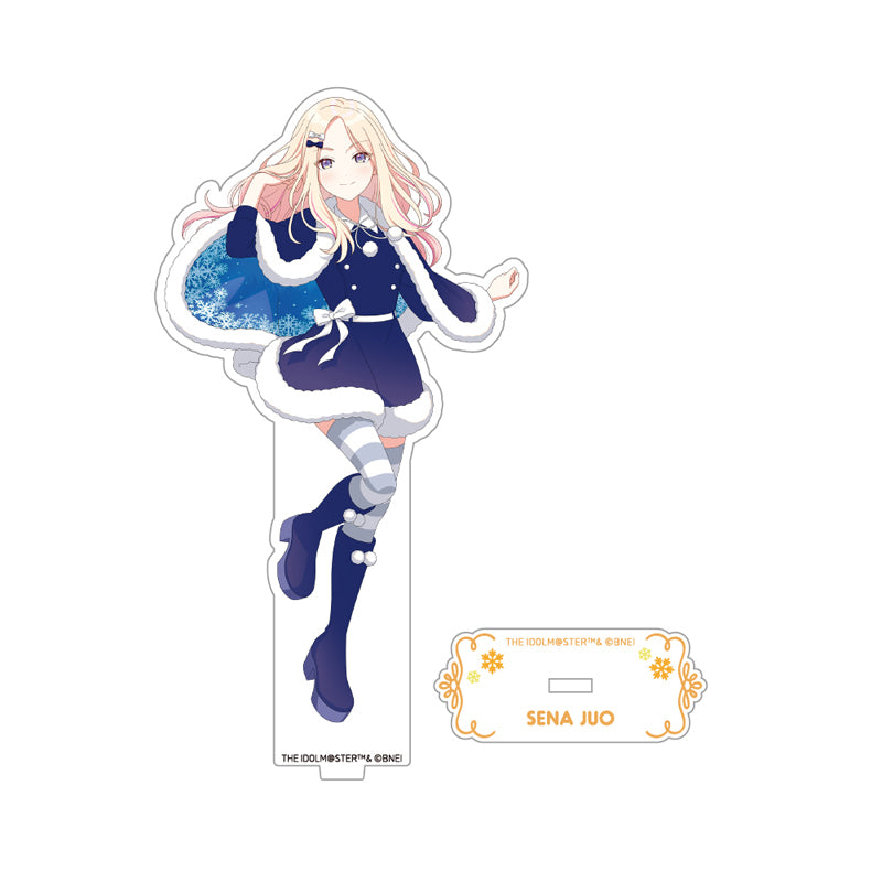 (Goods - Acrylic Stand) Gakuen iDOLM@STER Exclusive Art Acrylic Stand Sena Juo Hatsuboshi Paradise ver.