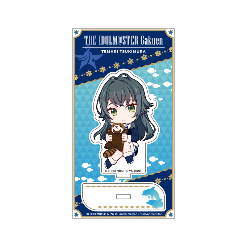(Goods - Acrylic Stand) Gakuen iDOLM@STER Chibi Acrylic Stand Temari Tsukimura Hatsuboshi Paradise ver.