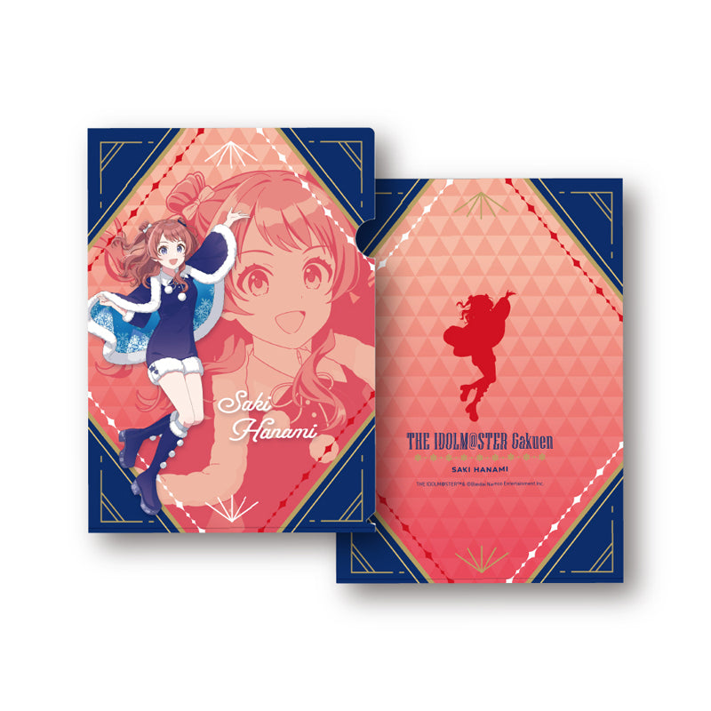 (Goods - Clear File) Gakuen iDOLM@STER Clear File Saki Hanami Hatsuboshi Paradise ver.