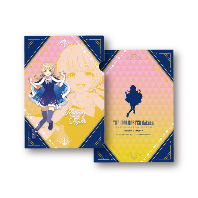 (Goods - Clear File) Gakuen iDOLM@STER Clear File Kotone Fujita Hatsuboshi Paradise ver.