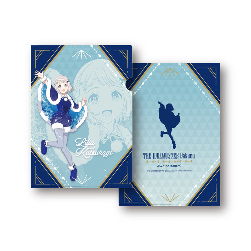 (Goods - Clear File) Gakuen iDOLM@STER Clear File Lilja Katsuragi Hatsuboshi Paradise ver.