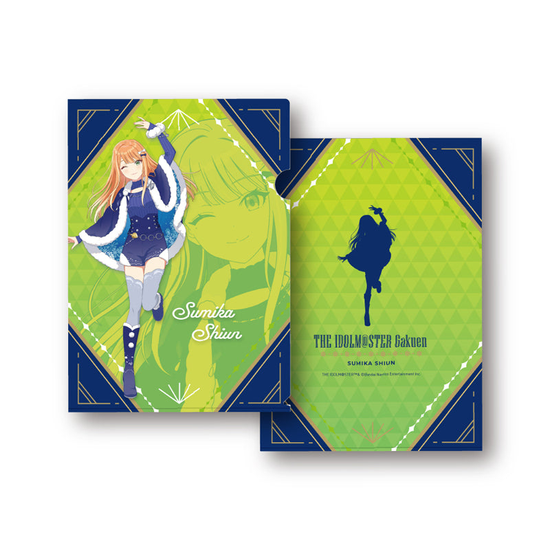 (Goods - Clear File) Gakuen iDOLM@STER Clear File Sumika Shiun Hatsuboshi Paradise ver.