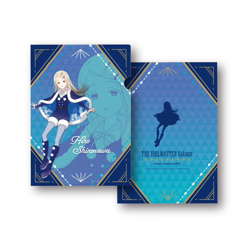 (Goods - Clear File) Gakuen iDOLM@STER Clear File Hiro Shinosawa Hatsuboshi Paradise ver.