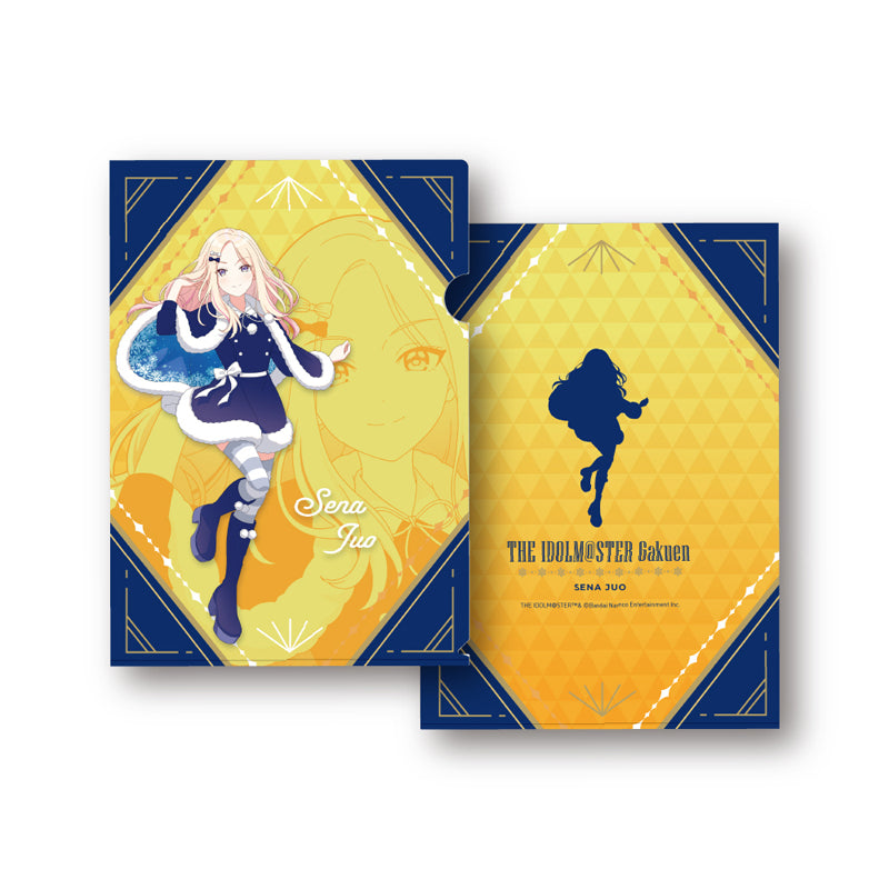 (Goods - Clear File) Gakuen iDOLM@STER Clear File Sena Juo Hatsuboshi Paradise ver.