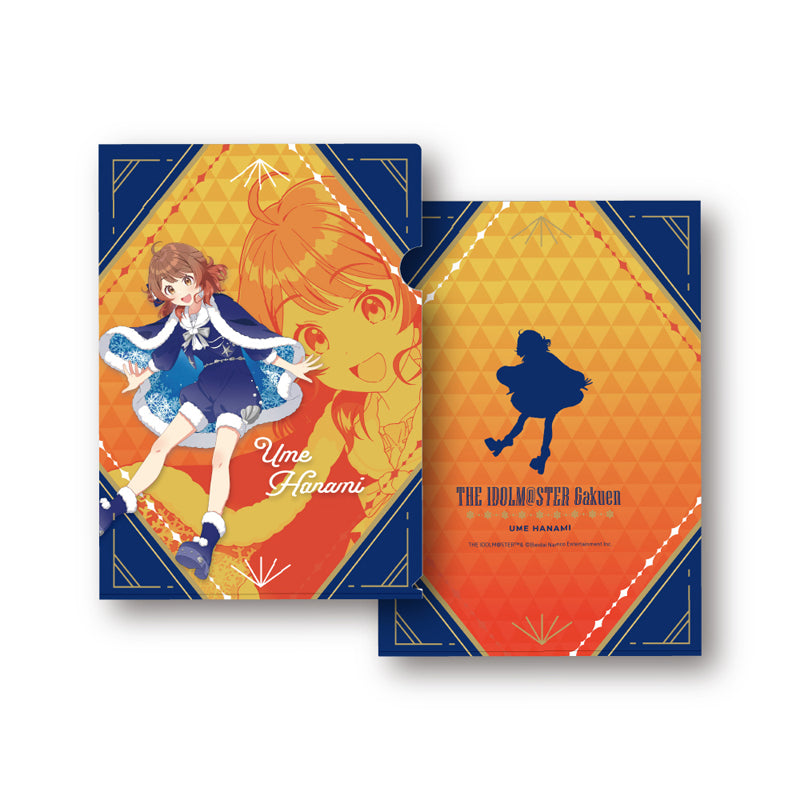 (Goods - Clear File) Gakuen iDOLM@STER Clear File Ume Hanami Hatsuboshi Paradise ver.