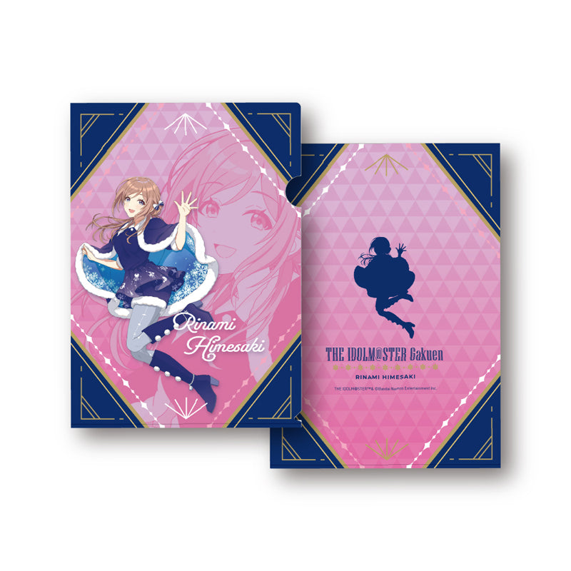 (Goods - Clear File) Gakuen iDOLM@STER Clear File Rinami Himesaki Hatsuboshi Paradise ver.