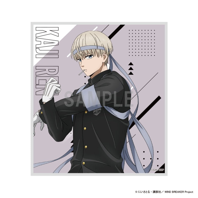(Goods - Art Board) WIND BREAKER Mini Art Board Ren Kaji Japanese Cheering Squad ver.